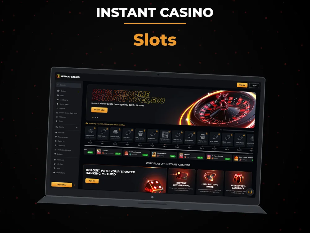 instant casino - Slots